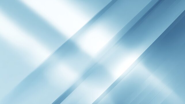 Light reflections create a serene, abstract design with shades of blue and white in a contemporary setting