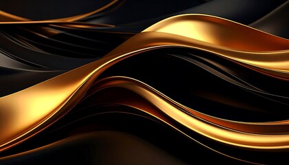Flowing abstract shapes reflecting the elegance of Arabic calligraphy