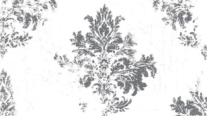 Antique floral ornament.  Quality resource for any project.