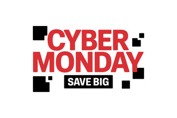 Obraz premium Cyber Monday Sale - Save Big on Digital Shopping Promotions