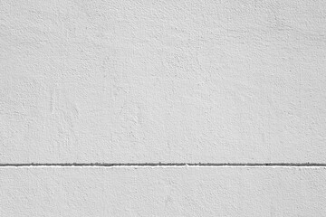 White Concrete Wall Texture Background with Line for Minimal Design