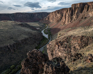 Owyhee Canyon Lands of Idaho late evening