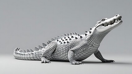 A Unique White Alligator For A Wild Birthday Surprise