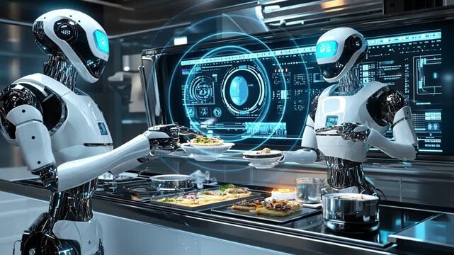Robotic Chefs - A Glimpse into the Future of Culinary Arts.