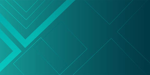 Abstract dark green geometric shape background. Dynamic shapes composition. Fit for presentation design. wallpapers, brochure, posters