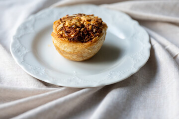 pastry on a plate