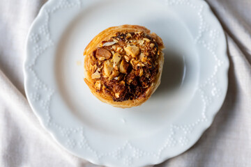 pastry on a plate