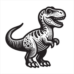 Fototapeta premium Cute Dinosaur