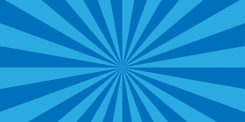 Minimal abstract summer spiral line diagonal vintage summer poster design. shine blue glowing sunrise spiral sunset ray cartoon pop sunburst wallpaper. 