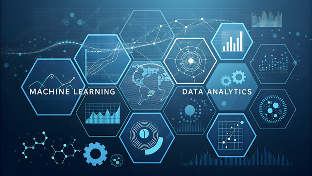 Data science. Innovation technology, digital software development concept. Algorithm and deep learning of AI artificial intelligence, data engineering and global network. data processing technology.