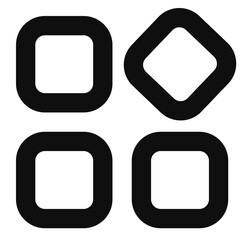 Tools icon black settings icon