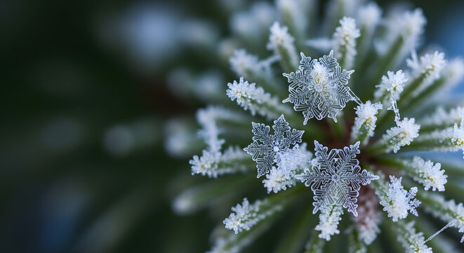 frost on branches - Powered by Adobe