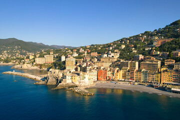 Vacanze in Italia, citt&agrave; di Camogli in Liguria