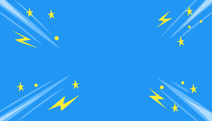 pop art blue comic background design © Sukemi