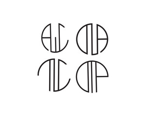 Monogram Logo Design Concepts

Circular Letter Combination Logos

Art Deco Style Monograms

Minimalist Line Art Initials

Typographic Emblem Concepts