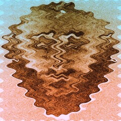 Abstraktes dynamisches futuristisches digitales Kunstwerk ohne Mithilfe von "KI " am PC selbst erstellt	