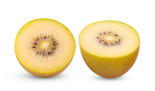gold kiwi isolated on transparent png