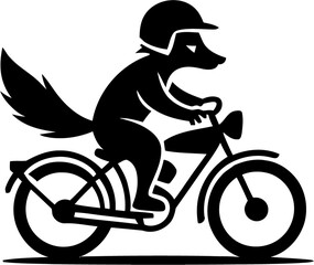 A striking black silhouette of a horse head against a dark backdrop