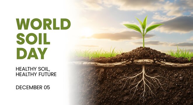 World soil day healthy soil healthy future december 5th
