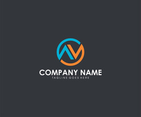 Dynamic Logo Design Circular Emblem Featuring Interlocking Initials for Modern Brands