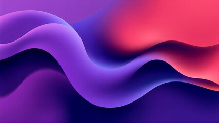 Gradient Fluid Waves Abstract Background

