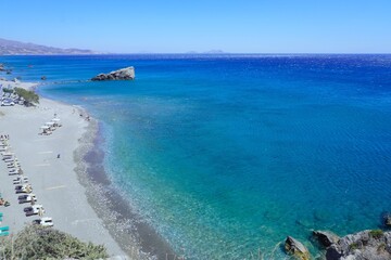 Obraz premium view of the sea from the mountain