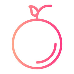 orange gradient icon