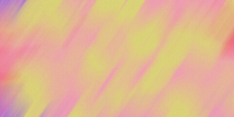 Soft pastel yellow and pink background with grain noise grain texture