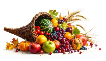Abundance of Autumn Harvest - A Cornucopia of Seasonal Delights.