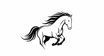 Animal Logo Vector Set, Wildlife Mascot Silhouette, Animal Head Illustration Design
