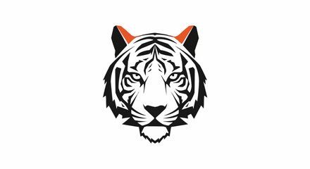 Animal Logo Vector Set, Wildlife Mascot Silhouette, Animal Head Illustration Design
