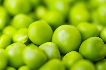 photo of fresh green peas
