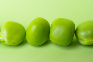 photo of fresh green peas