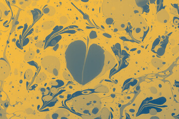 Seamless abstract marble pattern textured background. Heart love concept