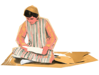 Indian potter shaping clay light, melancholic cinematic photography, warm afternoon tones