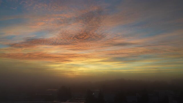 Sun Dawn Morning, Sun reveling its face