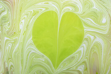 Seamless abstract marble pattern textured background. Heart love concept