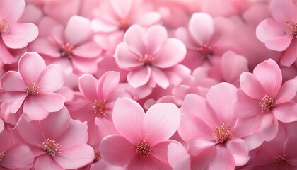 Beautiful Pink Flowers Background