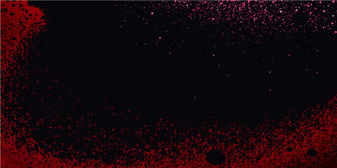 Bright abstract red and black space background with explosion texture, illustration, and holiday design vector for Christmas celebration decoration