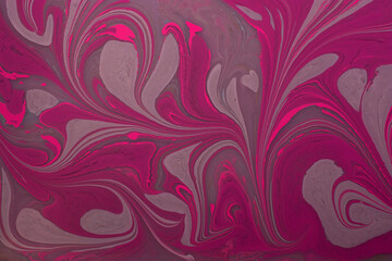 Seamless abstract marble floral pattern textured background