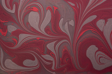 Seamless abstract marble floral pattern textured background