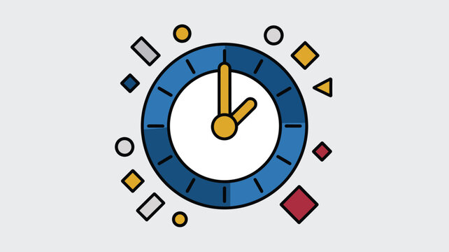 Digital vector file format graphic illustration for modern design