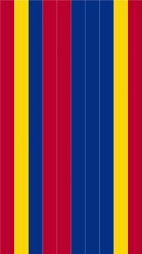 tricolor colombia venezuela ecuador bandera vertical