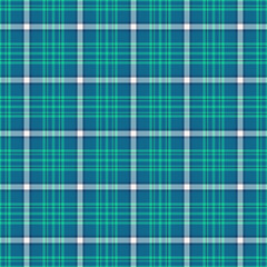 Obraz premium Classic plaid pattern in teal and white. Versatile textile design for backgrounds, apparel, or graphic elements. Evokes tradition and comfort.