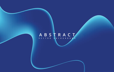 Abstract blue wave background with a modern design, perfect for presentations, websites, and other creative projects that need a touch of elegance