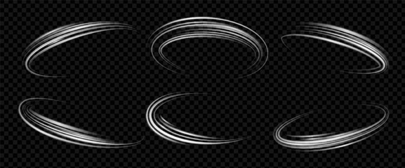 Light effect with spin and wind for glow or swirl. White line with ring and sparkle and effect. Light with spin and glitter for dust or gold, shiny with movement and dynamic for png or twirl.