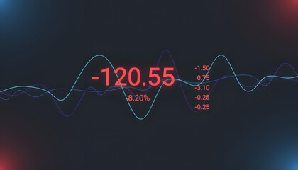 Dynamic stock market analysis with trending graph for digital financial business
