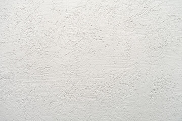 White wall texture background. Abstract stucco surface for interior design, building material concept, and clean presentation backdrop.
