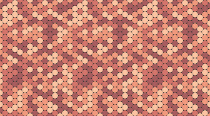 Abstract earthy tone circle pattern.  Geometric design with subtle diagonal lines, perfect for backgrounds, textures, or website design.  Creates a modern, sophisticated aesthetic.