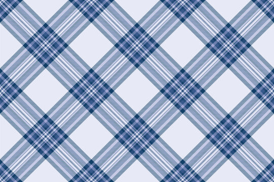 Classic blue plaid pattern, seamless and versatile. Ideal for backgrounds, textiles, or graphic design. Evokes tradition and style for creative projects.